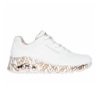 Skechers Women's Uno Loving Love Trainer, White, 7 UK