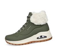 Skechers Women's Uno Rugged-Fall Air Sneaker, Olive, 6.5 UK