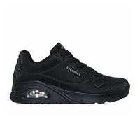 Uno Shiny Scale Trainers Black