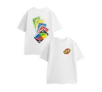 Uno Short Sleeved T-Shirt | Unisex White | Official Merch | Size: 2XL Uno White 2XL