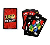 UNO Show em No Mercy Card Game - Brutal UNO with 168 Cards, Stacking & Swap Rules, Wild Draw 10, Mercy Rule - 5795121