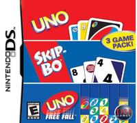 Uno Skip Bo Uno Freefall Nds