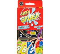 UNO Splash Card Game, 108 durable, waterproof plastic cards plus clip. Makes a Great Gift for Ages 7 and older