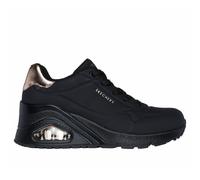 Uno Wedge - Hi Steps Trainers Black