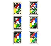 UNO Wild Action Cards Mystery Enamel Pin Blind Box | Draw One, Skip Two, Draw Two, Targeted Draw One, Forced Swap, or Reverse