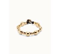 UNOde50 18k Gold Plated Ser Intrepida Gold Bracelet PUL2532ORO0000 - - M - 18k Gold Plated / Metal Alloy