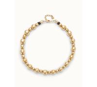 UNOde50 18k Gold Plated Ser Intrepida Gold Necklace COL1996ORO0000 - - L - 18k Gold / Sterling Silver Plated / Metal Alloy