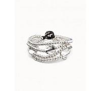 UNOde50 A Beautiful Mind Silver Metal Bracelet | Acotis - Size M - Silver Plated