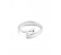 UNOde50 Comeback Sterling Silver Plated Rigid Internal Bangle PUL2416MTL - Size L