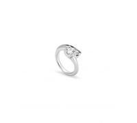 UNOde50 Elegant Sterling Silver Ring - Size 21