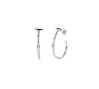 UNOde50 Elegant White Topaz Earrings - Sterling Silver Plated / Metal Alloy