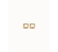 UNOde50 Femme Fatale Golden Earrings - Silver Plated