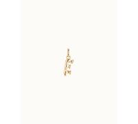 UNOde50 Gimme A Letter E Golden Metal Charm CHA0031ORO0000U - Elegant - Silver Plated
