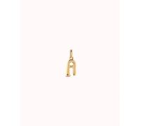 UNOde50 Gimme An A'S Golden Charm - Silver Plated