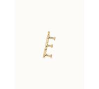 UNOde50 Gimme An E Golden Metal Charm - Silver Plated