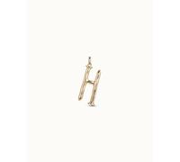 UNOde50 Gimme An H Golden Charm - Silver Plated