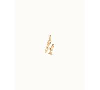 UNOde50 Gimme An H'S Golden Metal Charm - Silver Plated