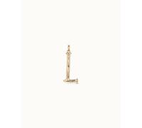 UNOde50 Gimme An L Golden Charm - Silver Plated