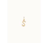 UNOde50 Gimme An S´S Golden Metal Charm - Silver Plated