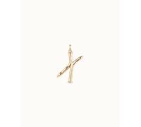 UNOde50 Gimme An X Golden Charm - Silver Plated