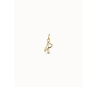 UNOde50 Gimme Me A Letter R Golden Metal Charm CHA0044ORO0000U - - Silver Plated