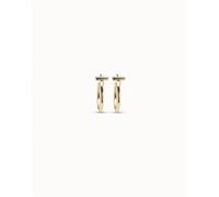 UNOde50 It's Electrifying Golden Metal Earrings PEN0687ORO0000U - - Silver Plated