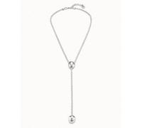 UNOde50 Lonely Planet Silver Metal Necklace COL1416MTL0000U - - Silver Plated