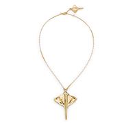 UNOde50 Metal Alloy 18K Gold Plated Short Chain Stingray Pendant COL1930ORO000 - Alloy / 18k Gold Plated