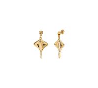 UNOde50 Metal Alloy 18K Gold Plated Stingray Earrings PEN0956ORO000 - Alloy / 18k Gold Plated