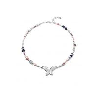 UNOde50 Multicoloured Crystal Metamorphosis Necklace COL1858MCLMTL0U - - Sterling Silver Plated / Metal Alloy / Crystal