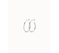 UNOde50 Ohmmm.. Silver Metal Earrings - Silver Plated