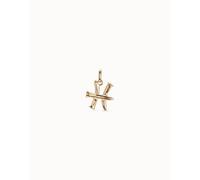 UNOde50 Pisces Golden Metal Charm CHA0207OROPIS0U - Signature Edition | - Silver Plated