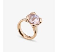 UNOde50 Rock N' Pink Gold Plated Faceted Crystal Ring ANI0789RSAORO15
