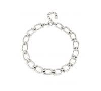 UNOde50 Serotonin Silver Plated Chain Medium Links Necklace