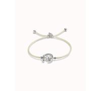 UNOde50 Sterling Silver Plated Ser Diferente Cream Bracelet PUL2505CREMTL0M - Sterling Silver Plated / Metal Alloy
