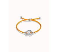 UNOde50 Sterling Silver Plated Ser Diferente Orange Bracelet - Sterling Silver Plated / Metal Alloy