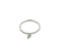 UNOde50 Sterling Silver Plated Ser Expresiva Blue Bracelet - L - Sterling Silver Plated / Metal Alloy