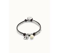 UNOde50 Sterling Silver Plated Ser Fascinante White Bracelet - M - Sterling Silver Plated / Metal Alloy