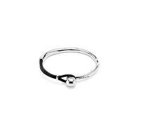 UNOde50 Sterling Silver Plated Ser Intrepida Brown Bracelet - M - Sterling Silver Plated / Metal Alloy