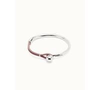 UNOde50 Sterling Silver Plated Ser Intrepida Lilac Bracelet - L - Sterling Silver Plated / Metal Alloy