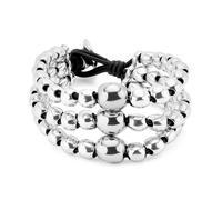 UNOde50 Sterling Silver Plated Ser Intrepida Silver Bracelet - L - Sterling Silver Plated / Metal Alloy