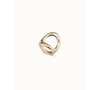 UNOde50 The One Golden Metal Ring - Size 21 - Silver Plated