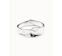 UNOde50 Waves Silver Metal Bracelet - Contemporary Appeal | Acotis - Size M - Silver Plated