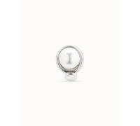 UNOde50 Wow! White Pearl Shell Stud Piercing PIE0014BPLMTL0U - Timeless - Pearl