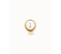 UNOde50 Wow! White Pearl Shell Stud Piercing PIE0014BPLORO0U - - Pearl