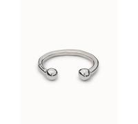 UNOde50 Zen Silver Metal Bangle - Contemporary Appeal | Acotis Diamonds - Silver Plated