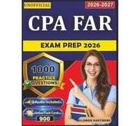 Unofficial CPA FAR Exam Prep 2026: 1000 Practice Questions and Detailed Answer Rationales
