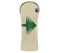 Unofficial Flag of Maine Golf Covers Headcovers with Number Tags for Driver & Fairway Woods