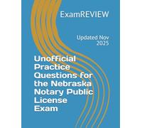 Unofficial Practice Questions for the Nebraska Notary Public License Exam