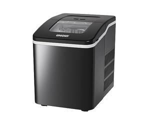 UNOLD 48935 Ice Maker Freeze - with 1.6 L capacity 120 W, 60 ice cubes in 1 hour, indicator light, cleaning function, BPA-free, clear ice cubes, 700 g capacity